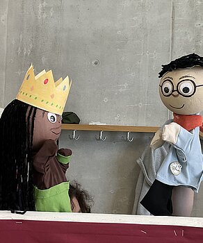 Englisches Puppentheater
