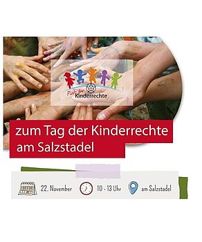 Samstag, 22. November 10-13 Uhr - Tag der Kinderrechte am Salzstadel