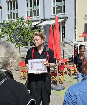 Seiten einer Stadt